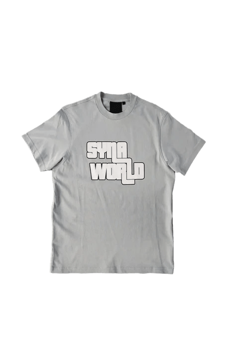 Syna World GTA Logo Tee 'Grey' – SOLE AU