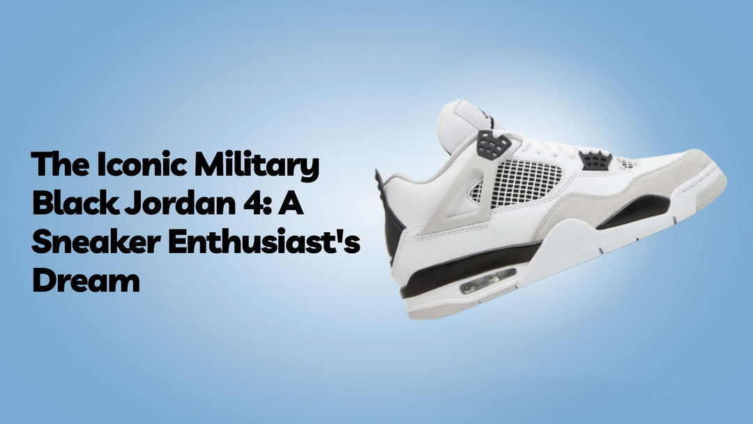 The Iconic Military Black Jordan 4: A Sneaker Enthusiast's Dream