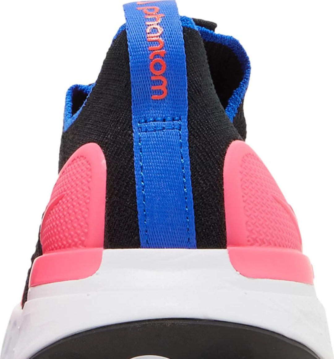 Women's Nike React Phantom Run Flyknit 2 'Black Bright Crimson'