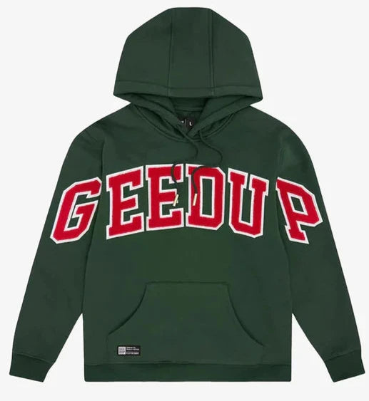 green geedup hoodie