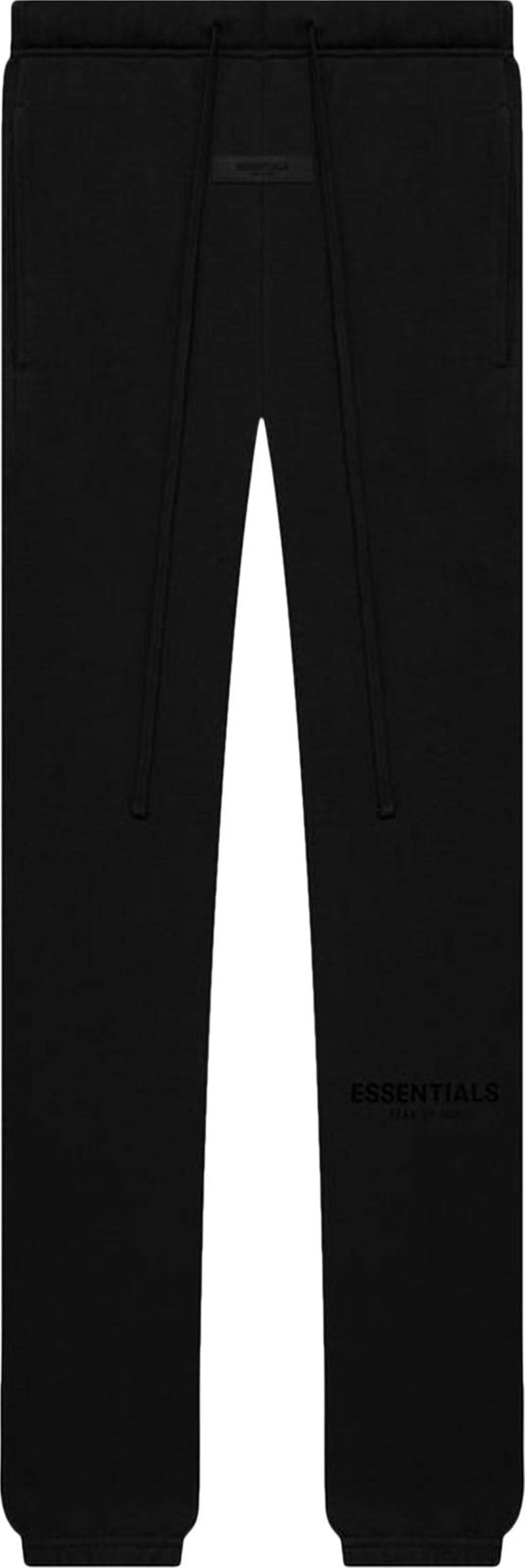 Shop Fear of God ESSENTIALS Sweatpants Black Stretch Limo SS22 Online SOLE AU