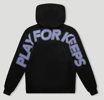 Geedup Play For Keeps Hoodie (Black/Lavender)