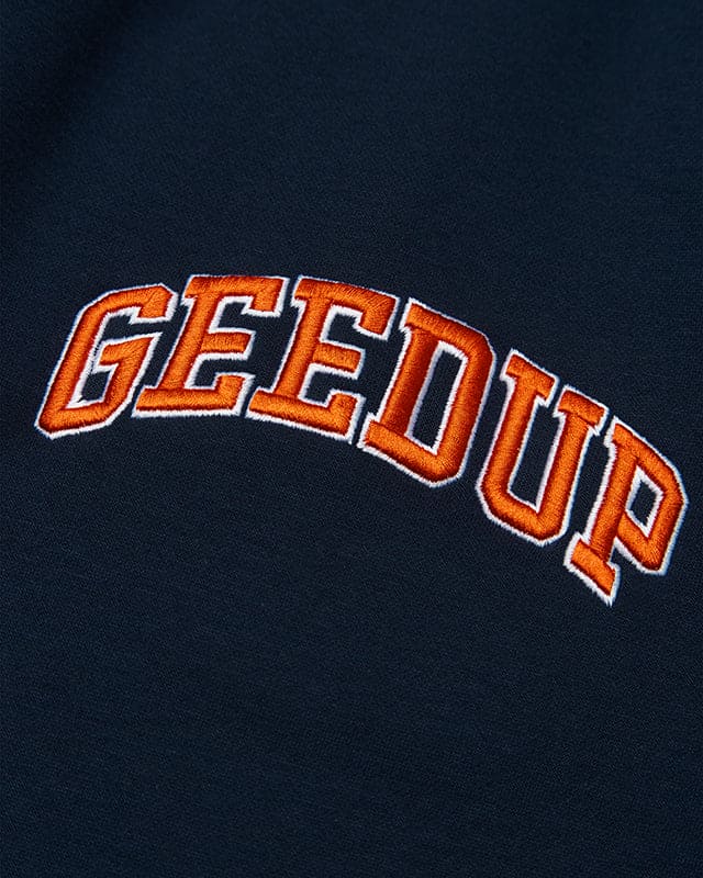 GEEDUP Team Logo Trackpants Navy/Burnt Orange (Autumn Del. 1/24)