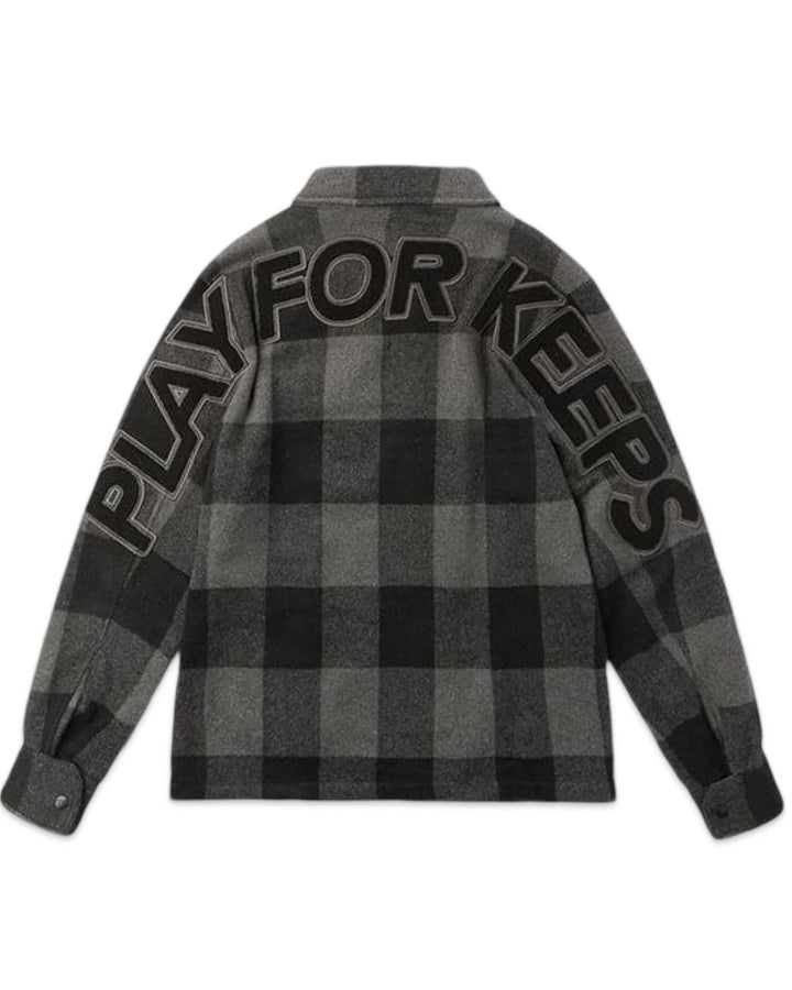 PFK Flannel Jacket Black