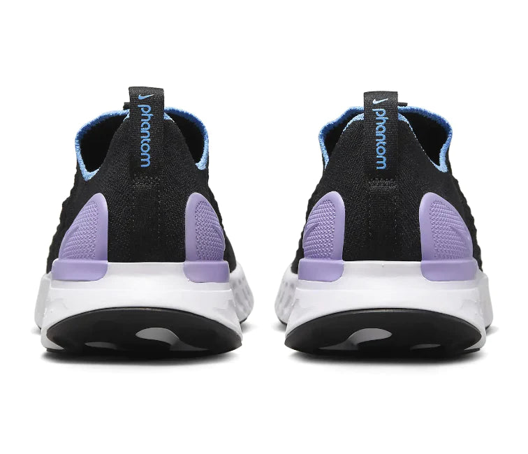 Women's Nike React Phantom Run Flyknit 2 'Black Lilac'