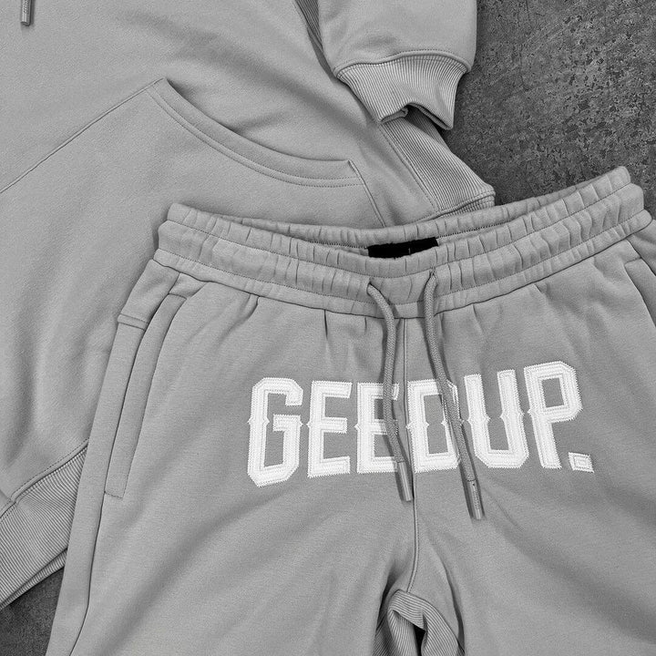 GEEDUP Cities ‘Grey' Track Shorts (Spring Del.1/23) - SOLE AU