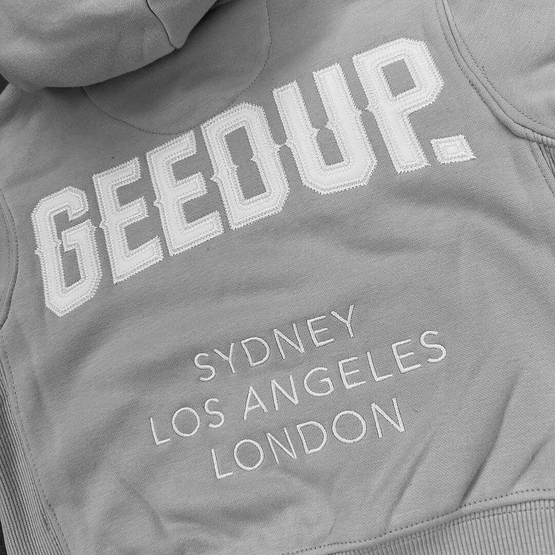 GEEDUP Kids Cities Tracksuit Set 'Grey' (Spring Del. 1/23) - SOLE AU