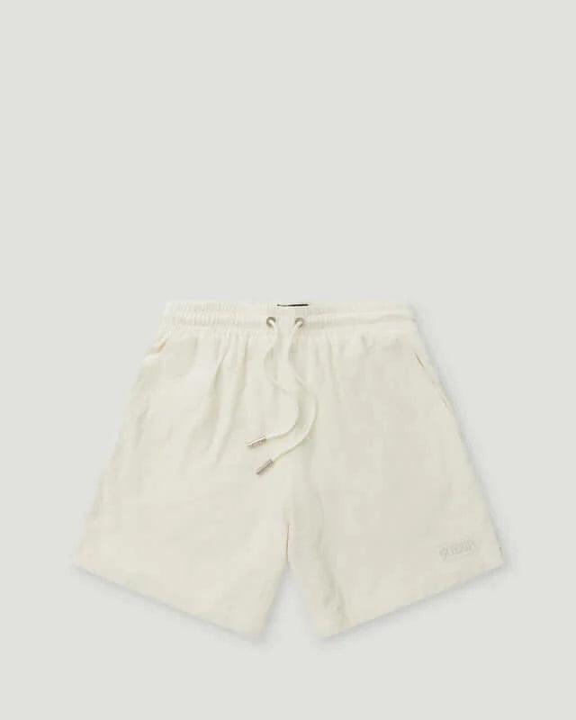 GEEDUP PFK Monogram Shorts Cream - SOLE AU