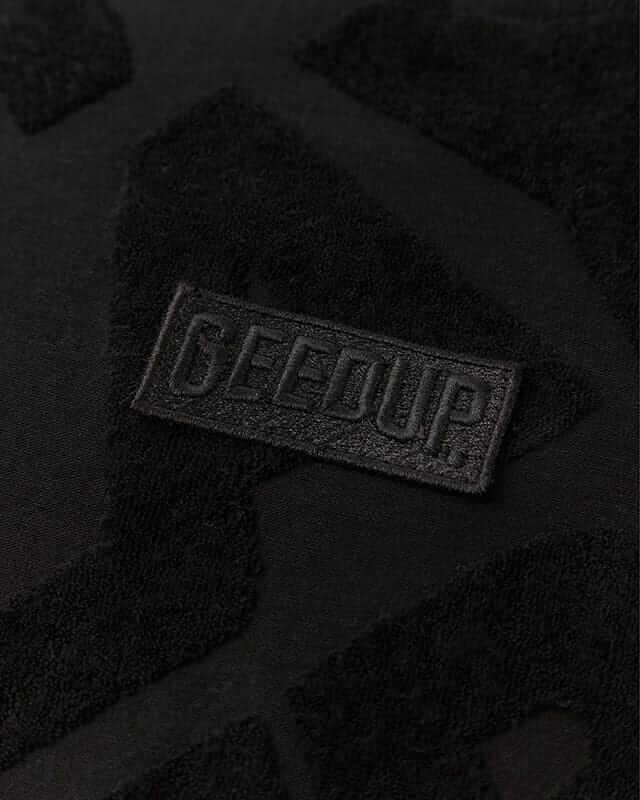 GEEDUP PFK Monogram T-Shirt Black - SOLE AU