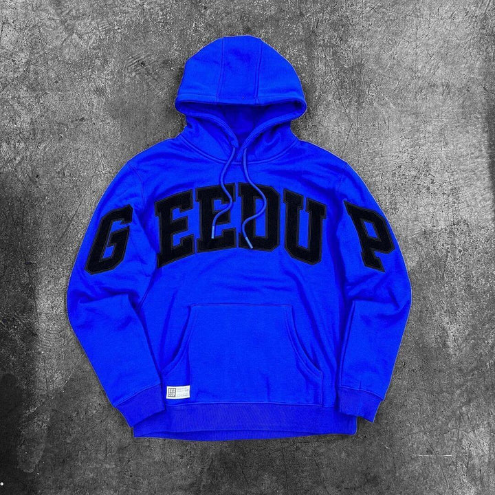 GEEDUP Team Logo Hoodie Royal Blue/Black (Winter Del.2/23) - SOLE AU
