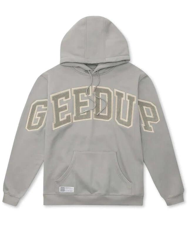 Geedup Team Logo Hoody Nardo Grey/Gold - SOLE AU