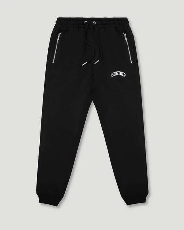 GEEDUP Team Logo Trackpants Black (Winter Del. 3/23) - SOLE AU