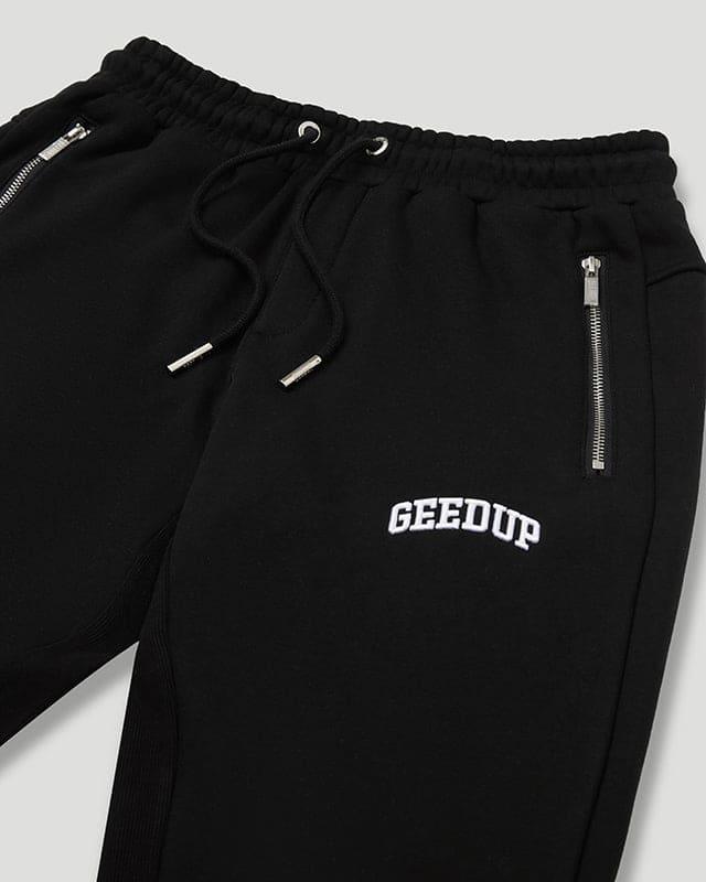 GEEDUP Team Logo Trackpants Black (Winter Del. 3/23) - SOLE AU