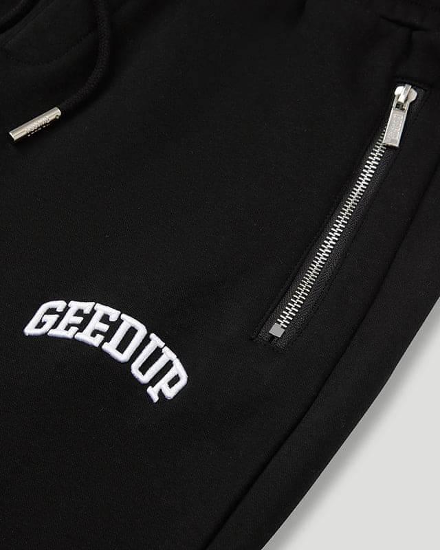 GEEDUP Team Logo Trackpants Black (Winter Del. 3/23) - SOLE AU