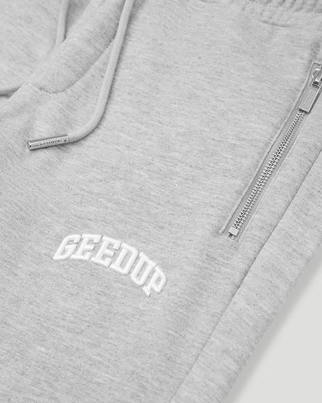 GEEDUP Team Logo Trackpants Grey Marle (Winter Del. 3/23) - SOLE AU