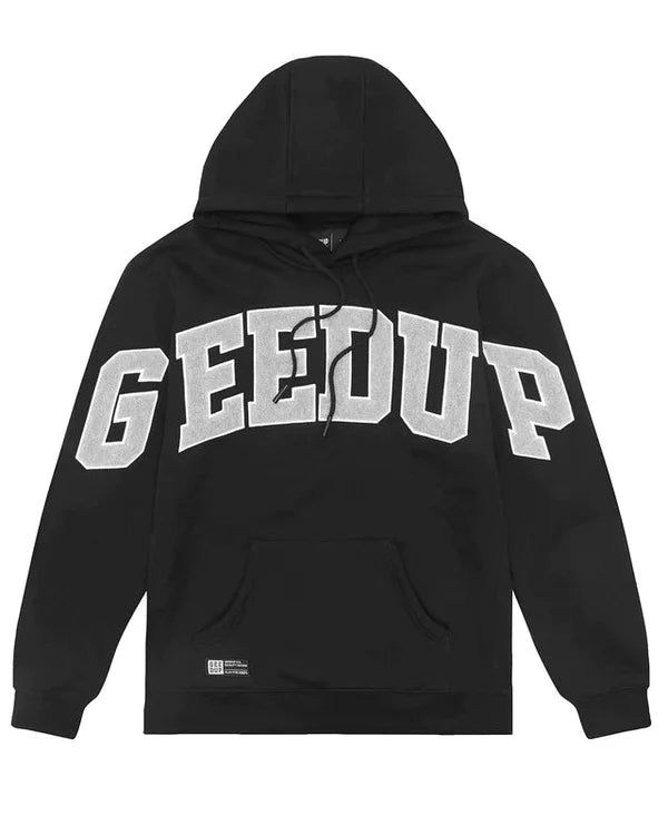 Geedup Team Logo Hoodie Black Grey