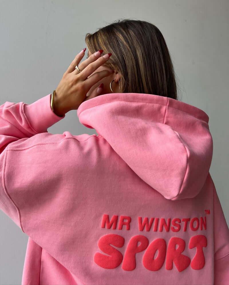 Mr Winston Hoodie 'Vintage Pink Puff' - SOLE AU