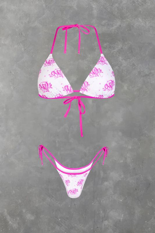 Syna Bikini White/Pink (AU Exclusive) - SOLE AU