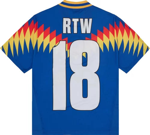 قميص كرة القدم Corteiz Club RTW "أزرق"