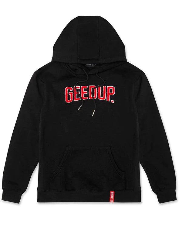 Geedup Play For Keeps Hoodie 'Black/Red' - SOLE AU