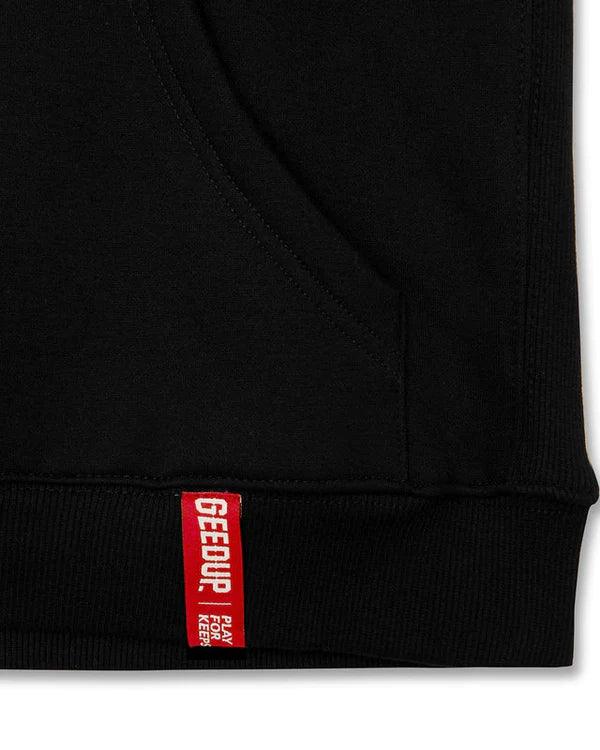 Geedup Play For Keeps Hoodie 'Black/Red' - SOLE AU