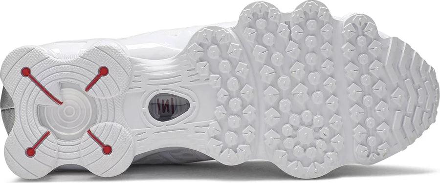 Nike Shox TL White Metallic Silver Max Orange (Women's) - SOLE AU