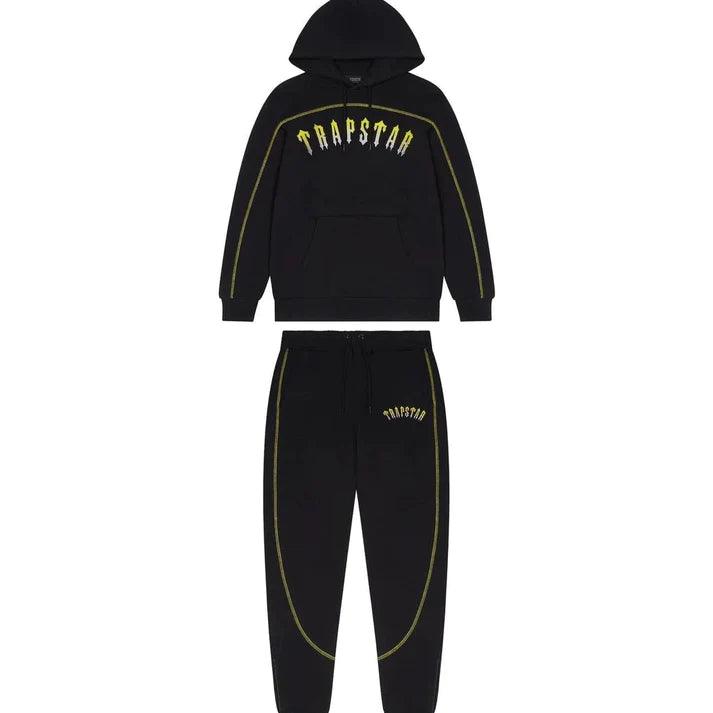 Trapstar X Central Cee Tracksuit 'Black/Yellow' - SOLE AU