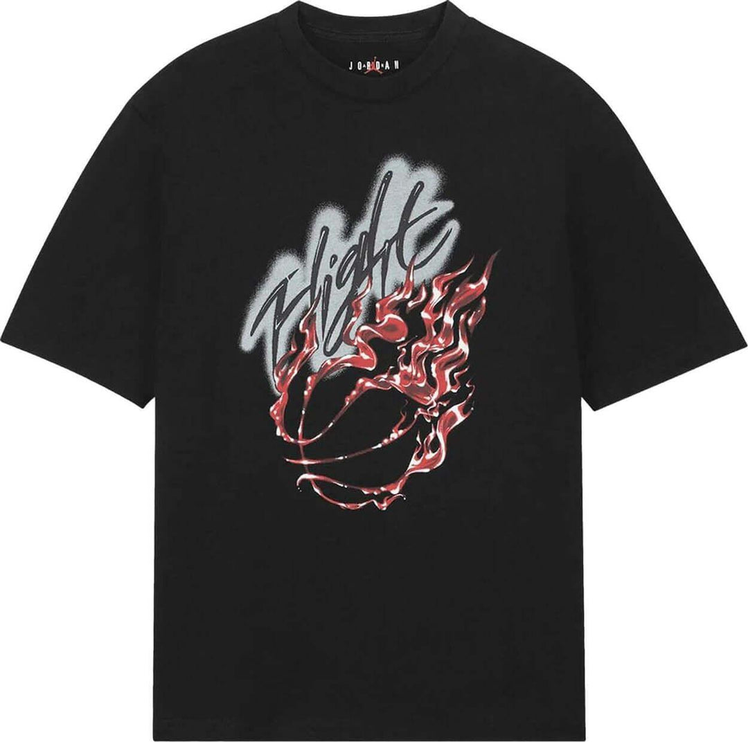 Travis Scott x Jordan Flight Graphic T-Shirt 'Black' - SOLE AU