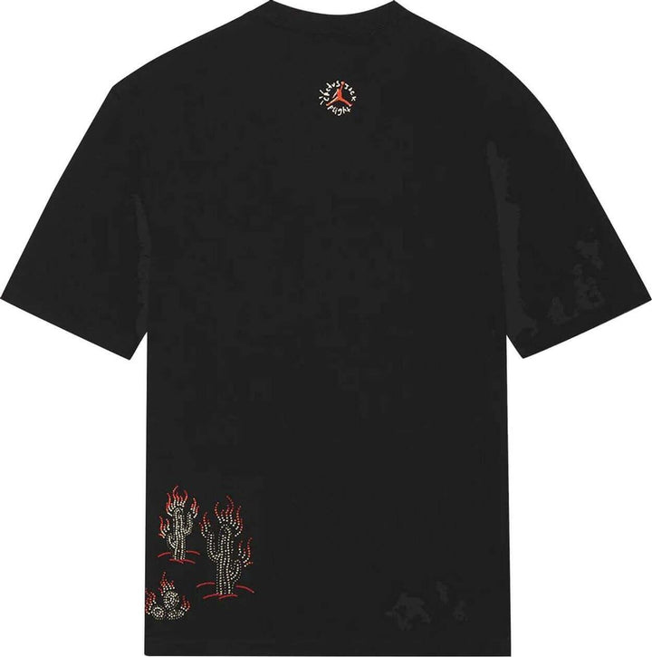 Travis Scott x Jordan Flight Graphic T-Shirt 'Black' - SOLE AU
